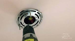 Some use a threaded post as shown in step 1. How To Install A Hard Wired Pendant Light Pretty Handy Girl
