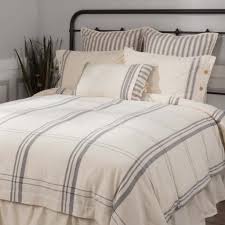 Black And Cream Ticking Bedding Market Place Gray Ticking Stripe Quilt Luxury King Piper Classics Bedding Master Bedroom Luxury Bedding Sets Luxury Bedding