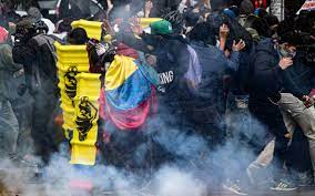 The tax initiative was introduced to expand funding to ingreso solidario. Violentas Protestas En Colombia Dejan Al Menos Tres Muertos El Sol De Mexico Noticias Deportes Gossip Columnas