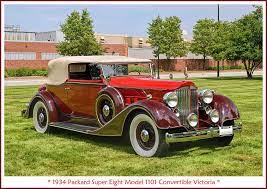 1934 Packard Super Eight Convertible Victoria Old Classic Cars Classic Cars Classic Cars Vintage