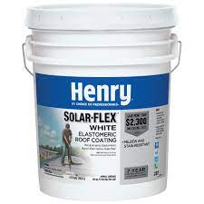 The top countries of suppliers are russian federation. Henry 4 75 Gal Acrylic Reflective Elastomeric Roof Coating He287sf871 The Home Depot