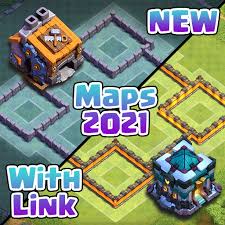 Th8 hybrid anti 3 star war base!! Clash Of Maps Layouts Base Design With Link Pro Apl Di Google Play