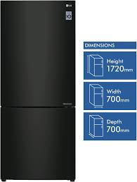 Please note that for models with an. Lg Gb 455btl 454l Bottom Mount Refrigerator At The Good Guys