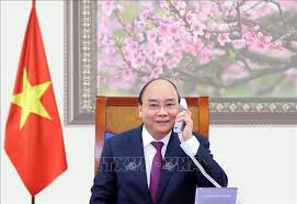 Tại cuộc điện đàm, chủ tịch nước nguyễn xuân phúc nhiệt liệt chúc mừng đảng cộng sản trung quốc sắp kỷ niệm 100 năm ngày chủ tịch nước đánh giá cao việc trung quốc, bất chấp khó khăn do tác động của dịch bệnh, vẫn đạt được 3 thành tựu to lớn. Thá»§ TÆ°á»›ng Campuchia Hun Sen Ä'iá»‡n Ä'am Vá»›i Thá»§ TÆ°á»›ng Nguyá»…n Xuan Phuc Baotintuc Vn