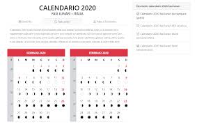 Fasi della luna anno 2021. Calendario 2020 Il Calendario Lunare Digitale Sapere Web