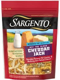 Shop for kraft shredded cheddar cheese fat free at food 4 less. Sargento Off The Block Reduced Fat Shredded Cheddar Jack 7 Oz Pick N Save