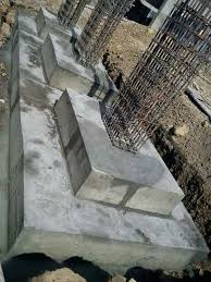 Combined Footing With Steeped Panels Building Design Concrete Design Construction Design