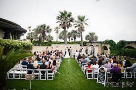 Outdoor Wedding At Hotel Galvez Galveston Outdoor Wedding Romantic Wedding Venue Perfect Wedding Venue