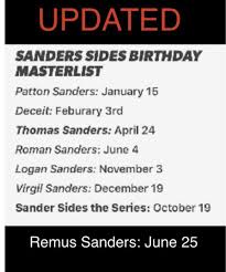 Sander Sides Incorrect Quotes Sander Sides Logan Sanders Sanders