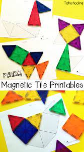 Free Magnetic Tile Printables
