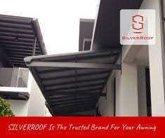 Silverroof S Project At Bukit Indah Aluminum Awnings Sleek Design Rain Gutters