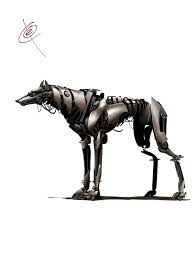 Skully Robot Animal Steampunk Animals Robot Concept Art