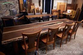 Round and square tables go best with a square or nearly square dining space. Custom Solid Wood And Live Edge Dining Conference Tables