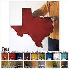 Texas Metal Wall Art Choose 10 17 Or 23 Wide Hand Https Www Amazon Com Dp B016fjfoz0 Ref Cm Outdoor Metal Wall Art Metal Wall Art Art With Meaning