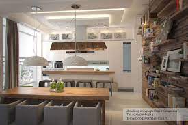 Modern Rustic Studio Apartment Kitchen And Dining Room Combined Together Interior Lighting Rustic Modern Kitchen Kitchen Decor Modern Studio Apartment Kitchen