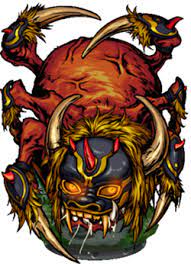Ushi Oni Yokai Ii Oni Japanese Yokai Japanese Oni