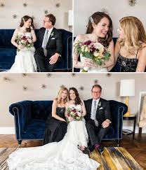 Bridal Portraits With Parents Of The Bride Sitting On Couch Wedding Dress Pictures Bride Photo Bridal Portraits