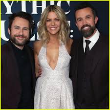 · kaitlin olson and rob mcelhenney's southern california home is built for indoor/outdoor living, with plenty of space for their two sons and two dogs to play. Rob Mcelhenney Is Supported By Kaitlin Olson Charlie Day At Mythic Quest Premiere Ashly Burch Charlie Day Charlotte Nicdao David Hornsby Emily Deschanel F Murray Abraham Imani Hakim Kaitlin Olson