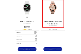 Samsung galaxy watch (42mm) rose gold (bluetooth) (renewed) $109.99. Samsung Galaxy Watch Rose Gold Color Variant With 42mm Case Spotted On Official Website Techconfigurations