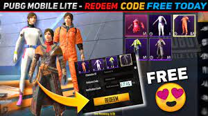 Free Outfit Glitch In Pubg Mobile Lite Pubg Lite Redeem Code Today Free Outfit Redeem Code Here Youtube
