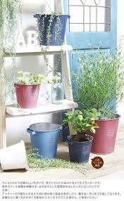 クレヨンカラー スチールポット あざやか アンティーク s プランター ポットおしゃれ 底穴あり シンプル 鉢 ガーデニング プランター鉢 ポット ガーデン用品屋さん ポット おしゃれ プランター ガーデニング プランター
