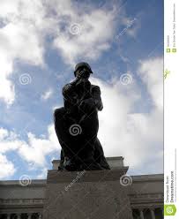 Perfil Do Pensador Por Rodin Na Legiao De Honra Foto Editorial Imagem De Legiao Rodin 105022801