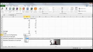 Range Variance Standard Deviation Youtube