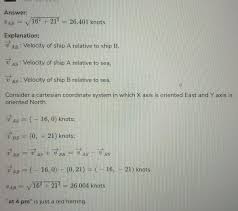 21 kn to mph conversion result above is displayed in three different forms: At Noon Ship A Is 30 Nautical Miles Due West Of Ship B Ship A Is Sailing West At 20 Knots And Ship Brainly Com
