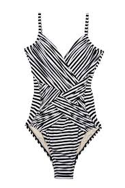 Black And White Striped Bathing Suit Target 15 Cute Swimsuits Under 50 To Buy At Target Cute Swimsuits Target Bathing Suits Bathing Suits One Piece
