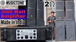 3.7 out of 5 stars, based on 7 reviews 7 ratings current price $79.99 $ 79. 3000w Musictone Amplifier Best For 4 Top 2w Desi Amp Youtube