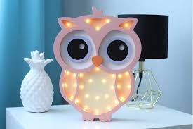 Night Light For Baby Nightlight Owl Gift For Baby Night Light Kids Lamp Light Marquee Lamp Personalized Baby Gifts For Babyshower Owl Lamp 2742254 Weddbook