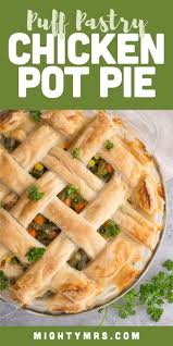 Puff Pastry Chicken Pot Pie Recipe Puff Pastry Chicken Pot Pie Puff Pastry Chicken Chicken Pot