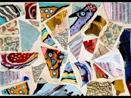 how to make a paper mosaic collage