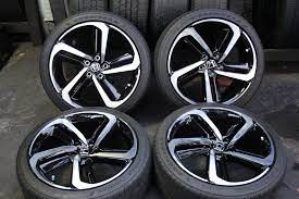 2018 honda accord stock rims. Set Of 4 Honda Accord Sport 2018 2019 19 Oem Rims Tires 64127 42700tvaa94 Alloemrims Com