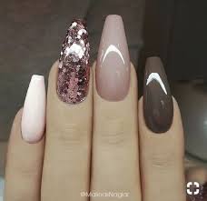 Explore more colors and coffin nail designs to match coffin tip nails. Acrylic Nail Designs Coffin Shape Attractive Nail Design