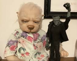 A special Hello from Rupert and his favourite toy for Danny Ortattoo  Sending a big vegan hug..we love you xxx