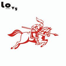 Medieval knight on horse logo. Medieval Knight Jousting Lance Horse Wall Sticker Creative Cartoon Vinyl Wall Decal Home Decor Buy At The Price Of 2 30 In Aliexpress Com Imall Com