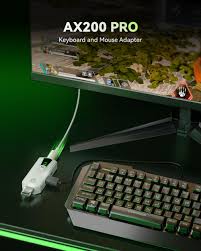 Amazon.com: AIMZENIX AX200PRO Keyboard Mouse Adapter, High-Performance  Converter for Playing FPS, COD, R6, The Finals