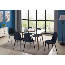 Decided to take the plunge after investigating your company and so glad that i did. Cavallaro 7 Piece Dining Set Side Chairs Dining Modern Dining Room Set Modern Dining Room