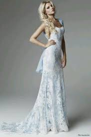 Ice Blue Lace Gown Bebe Love This Lovely Gown Light Blue Wedding Dress Blue Lace Wedding Dress Colored Wedding Dresses