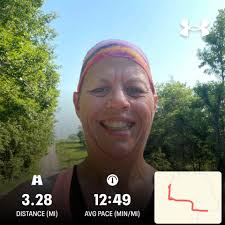 Beautiful morning run! 🏃‍♀️ And a new PR for me this morning! Yay!😁