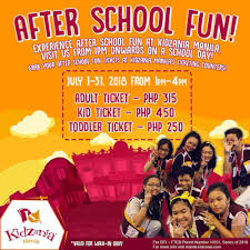 Manila Shopper Kidzania After School Fun Weekday Promo July 2018