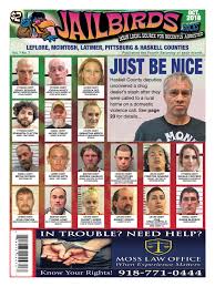 LEFLORE, LATIMER, PITTSBURG, MCINTOSH, HASKELL - October 2018 - JAILBIRDS