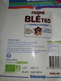 Farine Complete Ble T65 Biocoop