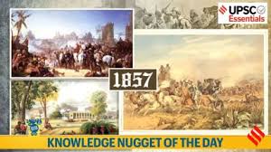 Revolt of 1857 important for UPSC ...