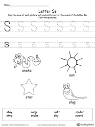 Read on the list of activities that help your preschooler learn the language in a fun way! Words Starting With Letter S Myteachingstation Com
