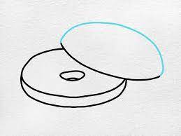 Bagel Drawing - Helloartsy