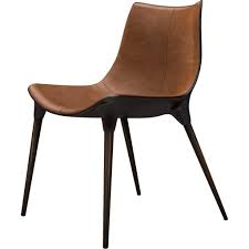 Langham Dining Chair Leather Caramel Leather Dining Chairs Midcentury Modern Dining Chairs Upholstered Dining Chairs