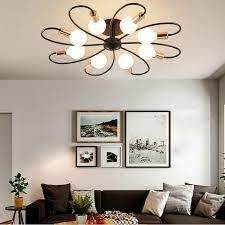 Modern led ceiling light round,living room,bedroom, kitchen,hallway,office a+ uk. Nordic Bedroom Ceiling Lamp Modern Chandelier Lighting Children S Led Lamp Living Room Ceiling Pendant Light Fixture Shopee Malaysia