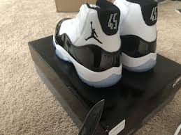 Air Jordan 11 Concord 2018 45s Size 10 299 0 Air Jordan 11 Concord Air Jordan 11 Air Jordan 11 Concord Air Jordans